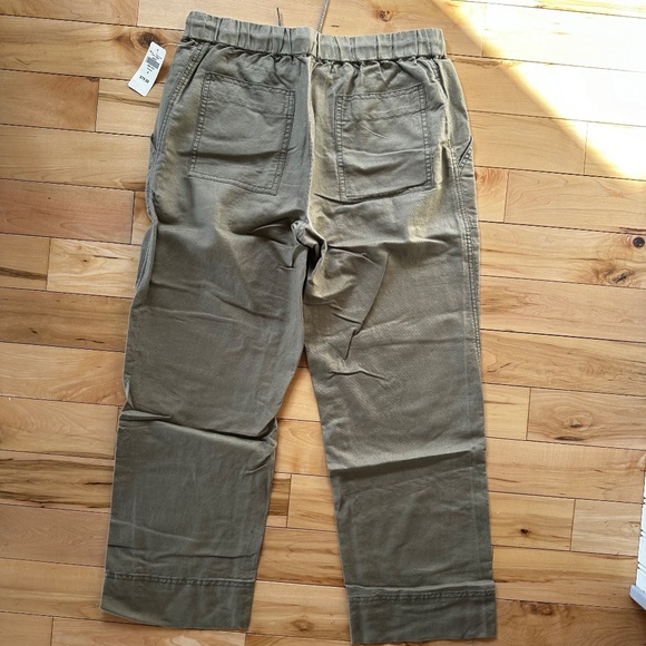 LL Bean Signature Linen Cotton Pull-On Camp Pants NWT - Picture 11 of 11